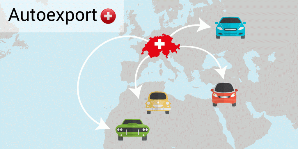 Infografik Autoexport Schweiz Afrika Osteuropa Nahost
